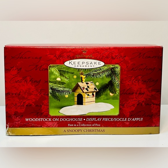 Hallmark Peanuts “A Snoopy Christmas” Complete Set - Picture 6 of 8